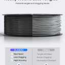 ELEGOO PLA Filament 1.75mm Bundle 4KG, 3D Printer Filament Dimensional Accuracy +/- 0.02mm, 4pcs 1kg Spool(2.2lbs) Fit Most FDM 3D Printers (True Red, Yellow, Orange, Neon Green)