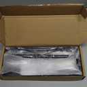 Paper Towel Holder Wall Mount for Kitchen, Easy One-handed Operation Design, Self Adhesive Paper Towel Holder with Shelf for Bathroom, RV Paper Towel Rack Paper Roll Holder with 2 Hooks, Black