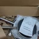 Non Stick Frying Pans Set, Tri-Ply Fully Clad Stainless Steel Skillets, 20cm+24cm+28cm