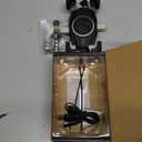 Kewig Motorcycle Fork Stem Phone Mount with Qi 15W Wireless Charger & USB C 20W Fast Charging Port, One-Push Automatically Lock & Quick Release Handlebar Phone Holder for 4.0-6.9" Phone