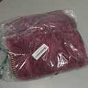 DecorUhome Spring Chenille Soft Cozy Throw Pillow Covers 20x20 Set of 2, Modern Farmhouse Boho Velvet Decorative Pillow Cases with Stitched Edge for Couch Sofa Bed Home Decor, Rhododendron