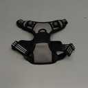 Eagloo Dog Harness Small Sized Dog, No Pull Service Vest with Reflective Strips and Control Handle, Adjustable and Comfortable for Walking, No Choke Pet Harness with 2 Metal Rings, Grey, S