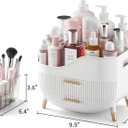 Pajiriona Makeup Organizer with Drawers,Skincare Organizer for Vanity,Storage Box with Handle,Large Cosmetic Display Case for Dresser, Bathroom Countertop