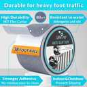 Lifegrip Anti Slip Traction Tape, 4 Inch x 38 Foot - Best Grip, Friction, Abrasive Adhesive for Stairs, Tread Step, Indoor, Outdoor, Grey (4" X 38')
