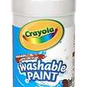 Crayola Washable Paint, White, 16 oz.