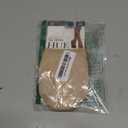 HUE Women's Cotton Toe Topper Hidden Toe Cap Liner Socks 3 Pair Pack,  US Heel to Toe 4-10