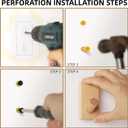 birosnsy 4 Pack Wood Hooks Wall Natural Wooden Space Saving No Damage Adhesive for Entryway Bedroom Kitchen Door for Hanging Coat Hat Towels Clothes Modern Home Decorative Gift (Beech)