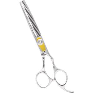 Equinox International, Professional Hair Scissors, Japanese Stainless Steel-Barber Hair Cutting Texturizing Thinning Razor Edge Series Teeth Shears for Men/Women/Kids/Salon & Home-6.5" Overall Length