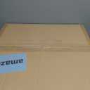 VOLISUN Low Profile Ceiling Fans with Lights and Remote, 23.6in Flush Mount Ceiling Fans with Light, 3000K-6500K Dimmable Fandelier LED Fan Light, Bladeless Ceiling Fan with Lights for Bedroom,(Black)