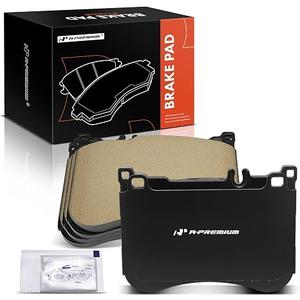 A-Premium Front Ceramic Brake Pads Set Compatible with Mercedes-Benz Models - CLS53 AMG 2019-2021, E53 AMG 2019-2021, Maybach S550 S560 S600, S450, S550, S550e, S560, S560e, SL450, SL550, 4-Pack