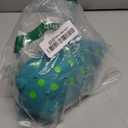 Andiker Dog Squeaky Toy, Dots Latex Dog Chew Toys with a Oinks Sound Squeaker Grunting Pig Dog Toy Durable Self Play 8" Dogs Squeeze Toy for Dental Biting Chasing to Kill Boring Time (Blue)