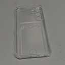 AKABEILA Case for Samsung Galaxy S24 Plus Clear Cute Phone Case Soft TPU Wallet Case Slim Bag Cover Shockproof with Card Slot Holder Clear