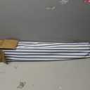 7.5Ft Patio Beach Umbrella with Fringe & Tassel, UPF50+ Push Button Tilt & Crank, Ideal for Garden, Lawn, Deck, Yard & Pool