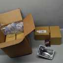 Parts N Go 4x6 Rectangular Plain Conversion Headlights Halogen H4 Bulb Set - H4656, H4651