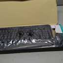 Logitech MK345 Wireless Keyboard and Mouse Combo with Palm Rest, 2.4 GHz USB Receiver, Compatible with PC, Laptop, Black
