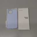 ORNARTO Compatible with iPhone 15 Case 6.1, Slim Liquid Silicone 3 Layers Full Covered Soft Gel Rubber Phone Case, Anti-Scratch Shockproof Protective Cover 6.1 Inch, Baby Blue