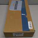 VOTON Vessel Sink Faucet Matte Black Modern Tall Waterfall Bathroom Sink Faucet with Pop-Up Drain Single Handle Bathroom Faucet 1 Hole Bowl Lavatory Vanity Faucet, Rv Sink Camper Farmhouse Faucet