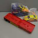 Dwi Dowellin Green Military Big Truck Toys,25.6" Semi Truck Toy with Helicopters and Tank,Army Toys with Lights & Sounds,Birthday Gift for 2 3 4 5 Years Old Boys and Girls