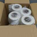 Mr Miracle Plastic Produce Bags for Food Storage - 12"x20" Clear Grocery Bag for Fruits, Vegetables, Bread - Easy Peel-Off Design, Continuous Roll, 1.75" Core, Pack of 1440 Bags [4 rolls]