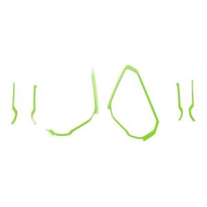 RAZPOY Center Console Dash Grab Handle Cover Trim Compatible with 2021-2024 Ford Bronco Light Green Interior Accessories (Not for Bronco Sport)