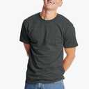 Hanes Men's Beefy-t T-Shirt, Heavyweight Cotton Tee M