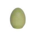 Holiday Home Ceramic Egg - Green, 6.1 in