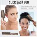 BESTOOL Hair Brush,Boar Bristle Hair Brushes for Women Men and Kids Slick Back Hair Brush for Smoothing Styling Detangling Enhance Shine and Texture Also Makes a Great Beard Brush