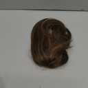 12 Inch Short Ponytail Extension - Curly Pony Tails Hair Extensions, Claw Clip Ponytail Extension, Synthetic Hair Extensions Ponytail, Clip in Ponytail (Color: Chestnut Brown With Golden Highlights)