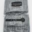 Depend Night Defense Adult Diapers, Incontinence Underwear for Men, Disposable, Overnight, Extra-Large, Grey 34 count, Pack of 2 