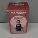 Momcozy Baby Carrier - Ergonomic, Cozy and Lightweight Carrier for 7-45lbs, Effortless to Put On, Ideal for Hands-Free Parenting, Enhanced Lumbar Support, Purehug for Infant to Toddler, Black