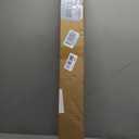MEXAU Black Shower Curtain Rod 40-113 Inch