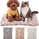Dog Bed Mat Crate Pads for Dog Cages Washable Soft Breathable Comfortable Cozy Cage Cushion & Pet Sleeping Mattress for Small Dogs Cat Crate, Kennel, and Home Use