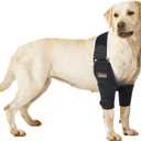 LISPOO Dog Elbow Brace Protector Pads Provides Elbow Support and Protection, Dog Elbow Dysplasia Brace for Elbow Hygroma, Arthritis, Dysplasia, Elbow Calluses, Shoulder Dislocation, Elbow Brace, (XL)