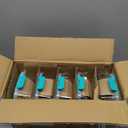 KOMUEE 10 Pack Glass Food Storage Containers, Meal Prep Containers with Lids, Airtight Glass Lunch Boxes, Freezer, Oven, and Microwave Safe, Green