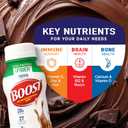 BOOST High Protein with Fiber Ready to Drink Complete Nutritional Drink, Rich Chocolate, 8 fl oz Bottle, 24 Pack