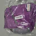 ZOMAKE Sling Bag,Small Crossbody Sling Backpack,Water Resistant Shoulder Daypack for Travel,Anti Thief Chest Bag for Hiking(Purple(Stripe))