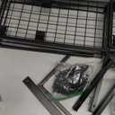 Garage Wall Shelf, Wall Mounted Storage Shelves, Heavy Duty Metal Shelves for Room Wall, Floating Shelves Mesh Storage Rack for Garage, Office, Basement,Wall Cabinet and Kitchen