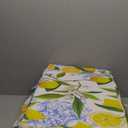 Outdoor Indoor Lounger Patio Cushion Seamless Yellow Lemon Fruits Floral Chaise Lounge Cushion Water-Resistant Accessory for Chair Patio Furniture Seat Cushion 72.5x21x2inch