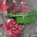 FUNBITES Sandwich Cutter for Kids Lunch, Mini Cookie Cutters, Bento Box Accessories, Cuts Food into Bite-Size Shapes for Toddler Lunch, Great for picky eaters - Green Squares/Pink Hearts 2pk