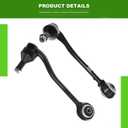 SCITOO 8pcs Suspension Kit Front Lower Control Arm Ball Joint Rear Upper Control Arm Stabilizer Sway Bar Link Fit 2000-2006 For BMW X5 3.0i