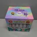 30 Colors Tie Dye Kit, Tie Dye Set for Kids, Pre-Filled Tye Dye Bottles, Non Toxic Permanent Fabric Dye Art Set, Easy DIY Fabric Art - Create Fun (30 Colors)