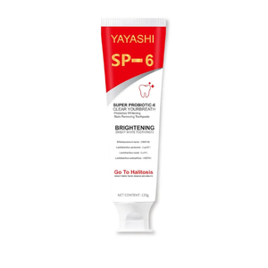 SP-6 Toothpaste, Ultra Whitening, Deep Cleaning and Fresh Breath, Fresh Breath, Stain Removing Toothpaste for Teeth Color Correcting (4Pcs-120g)