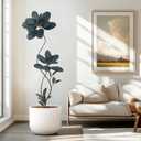 Artificial Rubber Tree 6FT, Tall Faux Rubber Plant with Realistic Trunk, Indoor Floor Artificial Tree for Living Room, Home, Office