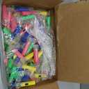 Geelin 200 Pcs Mini Flashlight Keychain Bulk Assorted Colors Flashlight Small LED Torch Keyring for Hiking Camping Party Favors Travel Night Reading Dog Walking Goody Bag Stuffers(Colorful)