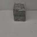 Mind Reader, Supply Storage, Makeup Accessory Organizer, 12 x 8 x 12, Silver (Pack of 2)