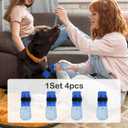 Non-Slip Dog Socks Prevent Licking Paws,Grippy Socks for Senior Dog Walk on Hardwood Floor,Paw Protectors,Blue 2 Pairs,XL