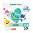 Pampers Pure Pants 4T5T 80 Training Underwear (2 x 40 Count with Sensitive Water Based Baby Wipes)
