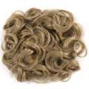 Messy Curly Hair Bun Extensions Updo Hairpiece Chignons Easy Stretch Hair Combs Clip in Ponytail Extensions