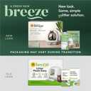 Purina Tidy Cats Breeze Covered Cat Litter Box System Kit with Pellet Cat Litter, Hooded Litter Box, and Litter Box Pads