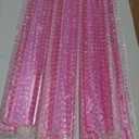 All-in-One Tile Rack & Pusher, Clear Acrylic Mahjong Combo, Modern American Majiang Tile Set of 4 (Pink)